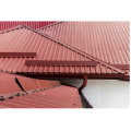 Corrugated steel sheet for roofing